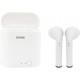 Denver TWQ-40P auricular y casco Auriculares Dentro de oído MicroUSB Bluetooth Blanco